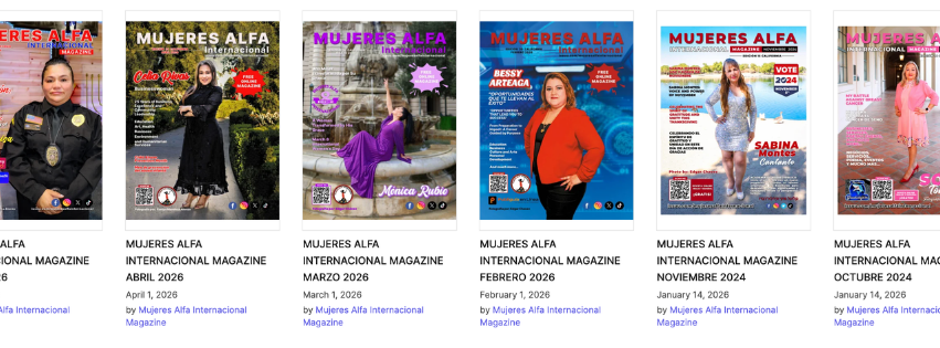 Mujeres Alfa International Magazine
