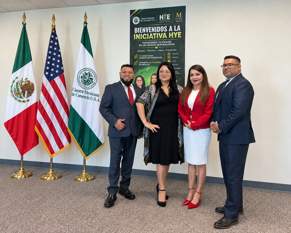 Iniciativa HYE de Camara Mexicana de Comercio USA